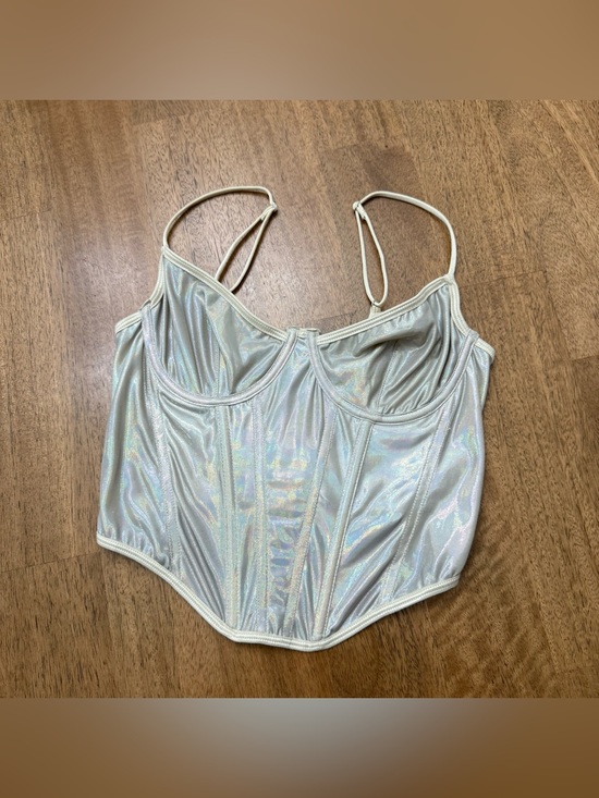 Urban Outfitters Tops - urban outfitters metallic corset